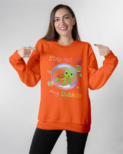 Load image into Gallery viewer, Vintage Funny Stay Out Of My Bubble Gift For Turtle Lovers Sweatshirt