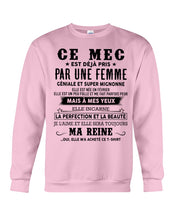 Load image into Gallery viewer, Birthday Meaningful Gift Geniale Super Mignonne Elle Est Nee En Fevrier Sweatshirt