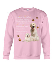 Load image into Gallery viewer, Golden Retriever Someone To Trust And To Love Till The End Gift For Dog Lovers Sweatshirt