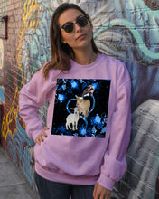 Load image into Gallery viewer, Lovely Phone Case Twinkling Blue Heart Gift For Goat Lovers Sweatshirt