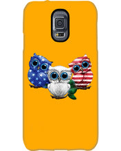 Load image into Gallery viewer, Lovely Phone Case Three Owl With US Flag Gift For Owl Lovers Phone case