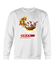 Load image into Gallery viewer, Baseball Xmas Sleigh Loading Gift For Baseball Lovers Sweatshirt