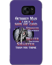 Load image into Gallery viewer, October Man Son Of God Birthday Meaningful Gift For Men Phone case
