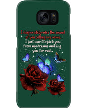 Load image into Gallery viewer, Butterfly Calling My Name Gift For Lover Phone case
