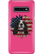 Load image into Gallery viewer, English Cocker Spaniel US Sunflower Gift For Dog Lovers Phone case