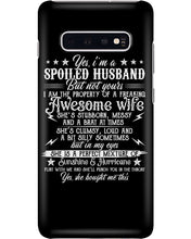 Load image into Gallery viewer, Shes Stubborn Messy And A Brat At Times Black Gift For Husband Phone case