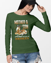 Load image into Gallery viewer, Mother And Son A Bond That Can't Be Broken Unisex Long Sleeve