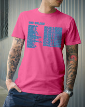 Load image into Gallery viewer, Pinpoint The Location In The Space Blue Guys Tee