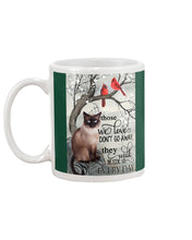 Load image into Gallery viewer, Siamese Cat Red Cardinals Those We Love Mug