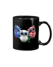 Load image into Gallery viewer, Lovely Phone Case Three Owl With US Flag Gift For Owl Lovers Mug