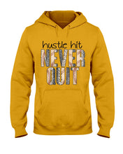 Load image into Gallery viewer, Baseball Hustle Hit Never Quit Gift For Lovers Hoodie
