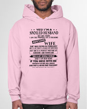 Load image into Gallery viewer, I'm A Spolied Husband But Not Yours - Awesome Wife Was Born In February Hoodie