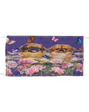 Load image into Gallery viewer, Pekingese With Peonies Gift For Dog Lovers Cloth Face Mask