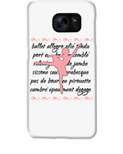 Load image into Gallery viewer, Ballet Words Pink Pattern Gift For Ballet Dancer Phone case
