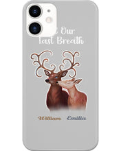Load image into Gallery viewer, Custom Name Deers Gift For Boyfriend Till Our Last Breath Phone case