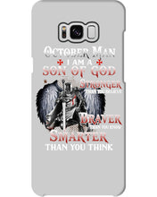Load image into Gallery viewer, October Man Son Of God Birthday Meaningful Gift For Men Phone case