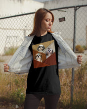 Load image into Gallery viewer, Three Cute Shih Tzu In Bag Gift For Dog Lovers Guys Tee