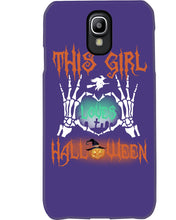 Load image into Gallery viewer, This Girl Loves Halloween Gift For Girls Phone case