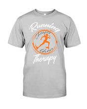 Load image into Gallery viewer, Running Cheaper Than Therapy Gift For Running Lovers Guys Tee