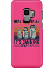 Load image into Gallery viewer, Grab Your Balls It's Canning Season Retro Vintage Phone case