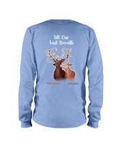 Load image into Gallery viewer, Custom Name Deers Gift For Boyfriend Till Our Last Breath Unisex Long Sleeve