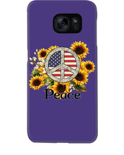 Load image into Gallery viewer, Peace Sign Sunflower Birthday Gift For Girls Phone case
