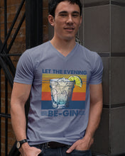 Load image into Gallery viewer, Lovely Phone Case Let The Evening Be-Gin Retro Vintage Guys V-Neck