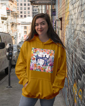 Load image into Gallery viewer, Embroidery Machine Flower Special Custom Design For Girls Hoodie