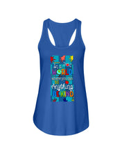 Load image into Gallery viewer, Lovely Phone Case In A World Where You Can Be Anything Be Kind Ladies Flowy Tank