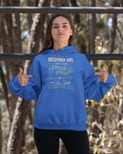 Load image into Gallery viewer, December Girl I Have Three Sides Birthday Gift For Women Hoodie