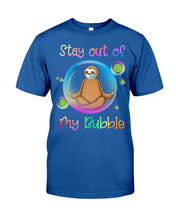 Load image into Gallery viewer, Lovely Phone Case Stay Out Of My Bubble Gift For Sloth Lovers Guys Tee