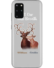 Load image into Gallery viewer, Custom Name Deers Gift For Boyfriend Till Our Last Breath Phone case