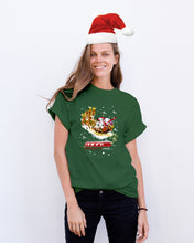 Load image into Gallery viewer, Baseball Xmas Sleigh Loading Gift For Baseball Lovers Guys Tee
