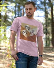 Load image into Gallery viewer, Three Cute Shih Tzu In Bag Gift For Dog Lovers Guys Tee