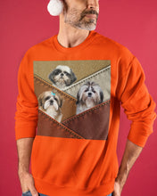 Load image into Gallery viewer, Three Cute Shih Tzu In Bag Gift For Dog Lovers Sweatshirt