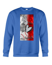 Load image into Gallery viewer, Baseball Peaceful Love Gift For Baseball Lovers Sweatshirt