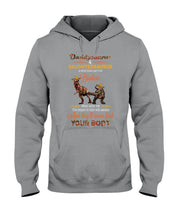 Load image into Gallery viewer, Daddysaurus Daughtersaurus A Bond That Can't Be Broken Hoodie