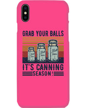 Load image into Gallery viewer, Grab Your Balls It's Canning Season Retro Vintage Phone case