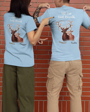 Load image into Gallery viewer, Custom Name Deers Gift For Boyfriend Till Our Last Breath Guys Tee