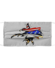 Load image into Gallery viewer, Eagle Giant Scratch USA Flag Gift For Women Cloth Face Mask