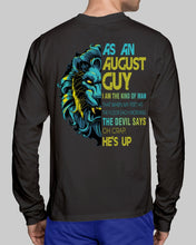 Load image into Gallery viewer, As An August I Am The Kind Of Man Lion Birthday Gift Unisex Long Sleeve