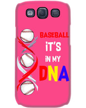 Load image into Gallery viewer, Baseball Be My DNA Gift For Sport Lovers Phone case