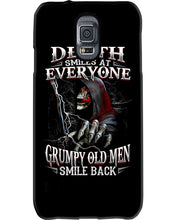 Load image into Gallery viewer, Death Smiles At Everyone Grumpy Old Men Smile Back Gift For Men Phone case