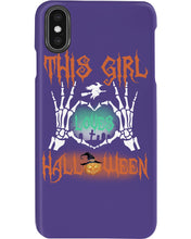Load image into Gallery viewer, This Girl Loves Halloween Gift For Girls Phone case