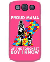 Load image into Gallery viewer, Proud Mama Of The Touchest Boy I Know Autism's Day Gift Phone case