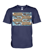 Load image into Gallery viewer, Do What Makes You Happy With Bats Gift For Girls Guys V-Neck