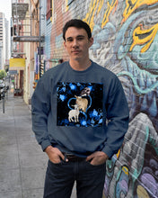 Load image into Gallery viewer, Lovely Phone Case Twinkling Blue Heart Gift For Goat Lovers Sweatshirt