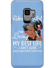 Load image into Gallery viewer, Betty Boop February Girl Living My Best Life Birthday Meaningful Gift Phone case