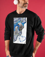 Load image into Gallery viewer, Magical Gray Couple African Parrot Gift For Bird Lovers Sweatshirt