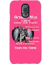 Load image into Gallery viewer, October Man Son Of God Birthday Meaningful Gift For Men Phone case